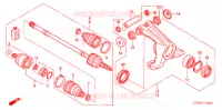 ROTULE ARRIERE pour Honda FOURTRAX 650 RINCON de 2005