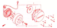 ALTERNATEUR pour Honda VTR 250 de 2005