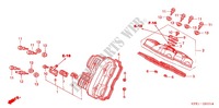 COUVRE CULASSE (VTR250Y,3,5,7) pour Honda VTR 250 de 2005