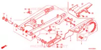 BRAS OSCILLANT pour Honda XR 230 de 2006