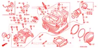 CULASSE pour Honda XR 230 de 2006