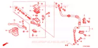 MAITRE CYLINDRE DE FREIN AVANT pour Honda XR 230 de 2006