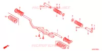 REPOSE PIED pour Honda BIZ 125 SOMENTE PEDAL DE PARTIDA de 2006