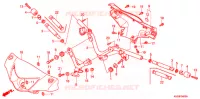 GUIDON   CARENAGE (1) pour Honda BIZ 125 PEDAL ARRANQUE UNICAMENTE de 2006