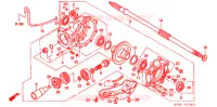 COUPLE CONIQUE pour Honda FOURTRAX 500 FOREMAN 4X4 Electric Shift de 2006