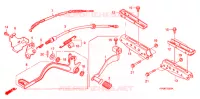 REPOSE PIED   PEDALE pour Honda FOURTRAX 500 FOREMAN 4X4 Electric Shift de 2006