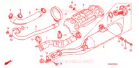 SILENCIEUX D'ECHAPPEMENT pour Honda FOURTRAX 500 FOREMAN 4X4 Electric Shift de 2006