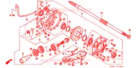 COUPLE CONIQUE pour Honda FOURTRAX 500 FOREMAN de 2006