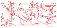 LEVIER DE GUIDON   CABLE   COMMODO pour Honda FOURTRAX 500 FOREMAN de 2006