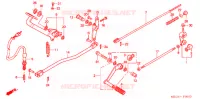 PEDALE pour Honda SHADOW VT 750 de 2006