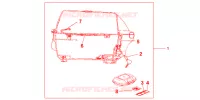 TOP CASE 45L pour Honda PANTHEON 125 FES de 2003