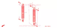 AMORTISSEUR ARRIERE pour Honda S WING 125 FES ABS de 2007