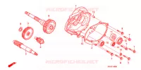 BOITE DE VITESSES pour Honda S WING 125 FES ABS de 2007