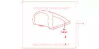 DOSSERET pour Honda S WING 125 FES ABS de 2007