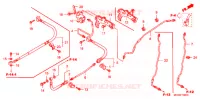 DURITES DE FREIN pour Honda VTX 1800 F1 de 2006