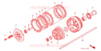 EMBRAYAGE pour Honda VTX 1800 F1 de 2006