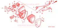 FILTRE A AIR pour Honda VTX 1800 F1 de 2006