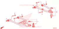 TRIANGLES AVANT pour Honda TRX 250 FOURTRAX RECON Standard de 2016