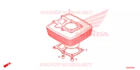 CYLINDRE pour Honda TRX 250 FOURTRAX RECON Standard de 2016