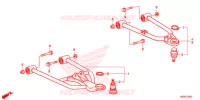 TRIANGLES AVANT pour Honda TRX 250 FOURTRAX RECON Standard de 2016