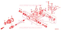 BRAS OSCILLANT pour Honda TRX 250 FOURTRAX RECON Electric Shift de 2016