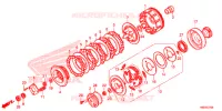 EMBRAYAGE pour Honda TRX 250 FOURTRAX RECON Electric Shift de 2016