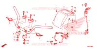 GUIDON pour Honda TRX 250 FOURTRAX RECON Electric Shift de 2016
