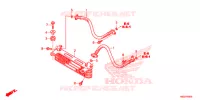 RADIATEUR D'HUILE pour Honda TRX 250 FOURTRAX RECON Electric Shift de 2016