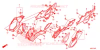 COUVERCLES LATERAUX pour Honda GROM 125 de 2016
