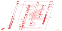 FOURCHE pour Honda CBR 650 F de 2016