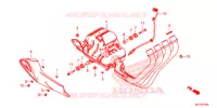 SILENCIEUX D'ECHAPPEMENT pour Honda CBR 650 F ABS de 2016