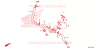 VALVE DE COMMANDE D'INJECTION D'AIR pour Honda CBR 650 F ABS de 2016