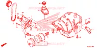 CARTER   POMPE   FILTRE A HUILE pour Honda CBR 500 R de 2016