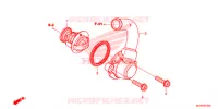 THERMOSTAT pour Honda CBR 500 R de 2016