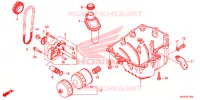 CARTER   POMPE   FILTRE A HUILE pour Honda CBR 500 R ABS RED de 2016
