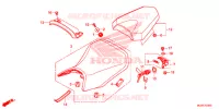 SELLE pour Honda CBR 500 R ABS de 2016