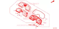 COMPTEUR pour Honda CB 650 F de 2016
