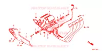 SILENCIEUX D'ECHAPPEMENT pour Honda CB 650 F ABS de 2016