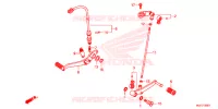 PEDALE pour Honda CB 650 F ABS de 2016
