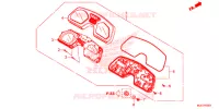 COMPTEUR pour Honda CB 650 F ABS de 2016