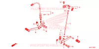 PEDALE pour Honda CB 650 F ABS de 2016