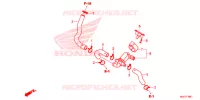 VALVE DE COMMANDE D'INJECTION D'AIR pour Honda CB 650 F ABS de 2016