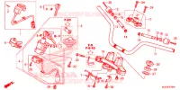GUIDON   TE DE FOURCHE pour Honda CB 500 X ABS de 2016