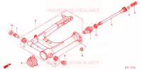 BRAS OSCILLANT pour Honda VTX 1800 F Specification 3 de 2006