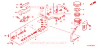 MAITRE CYLINDRE DE FREIN ARRIERE pour Honda VTX 1800 F Specification 3 de 2006