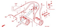 RESERVOIR DE RECYCLAGE DES GAZ (AC) pour Honda VTX 1800 F Specification 3 de 2006