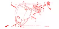 PHARE pour Honda CRF 450 X de 2007