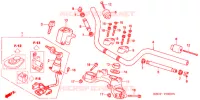 GUIDON pour Honda CB 250 NIGHTHAWK de 2007