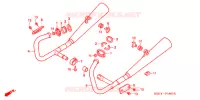 SILENCIEUX D'ECHAPPEMENT pour Honda CB 250 NIGHTHAWK de 2007