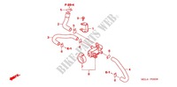 COMMANDE INJECTION D'AIR SOUPAPE (CBR1000RR'06,'07) pour Honda CBR 1000 RR REPSOL de 2007
